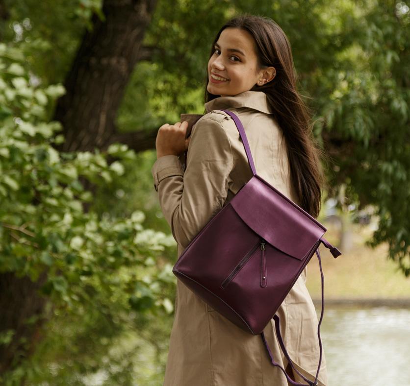 Женская сумка-рюкзак из натуральной кожи Sammy 1