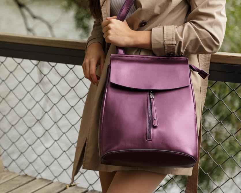 Женская сумка-рюкзак из натуральной кожи Sammy 2