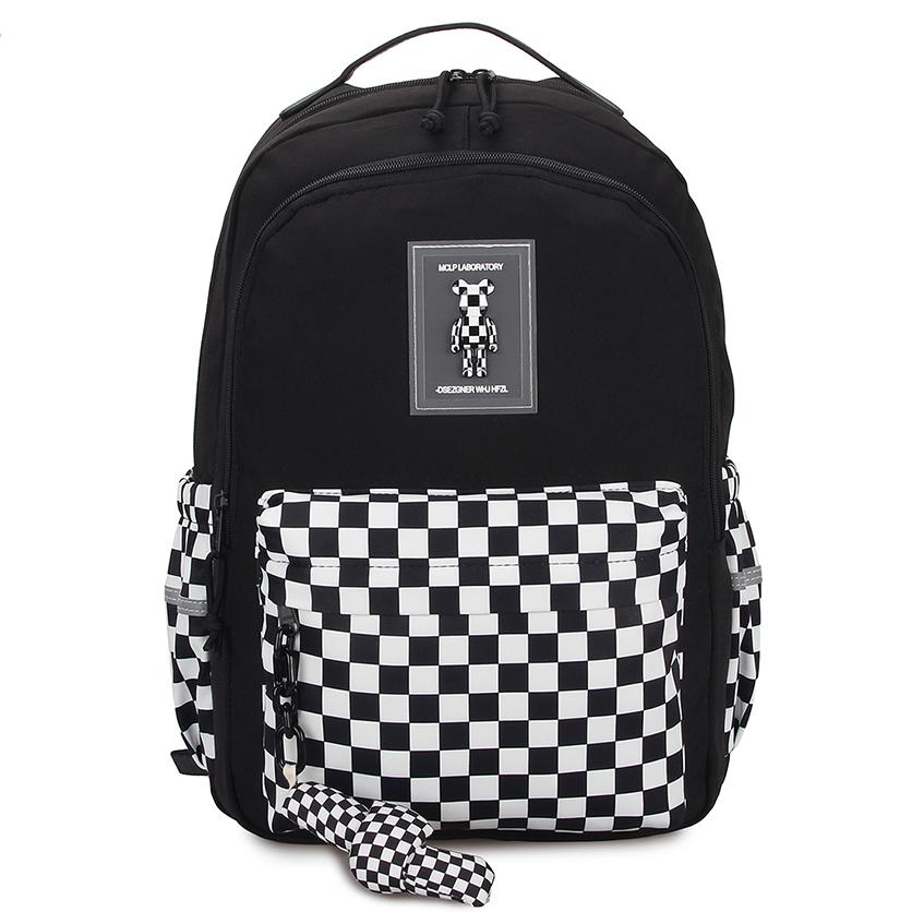 Рюкзак для подростков в школу Chess черный