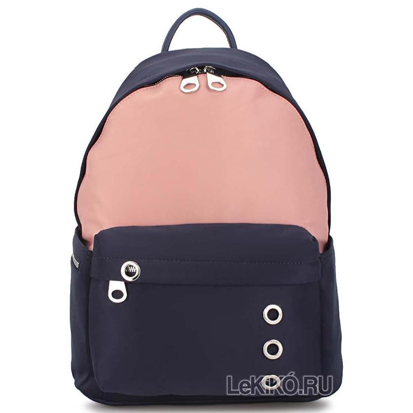 Рюкзак для школы Сollege сине-розовый