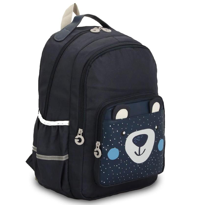 Рюкзак для подростов в школу Bear темно-синий