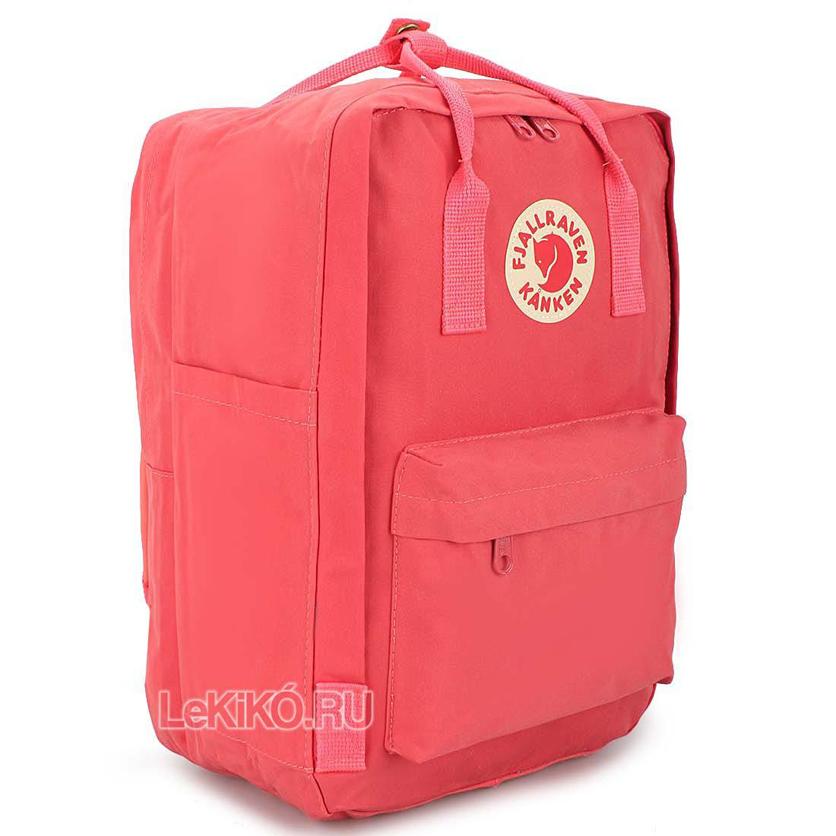 Сумка-рюкзак для подростков в школу Kanken Laptop коралл